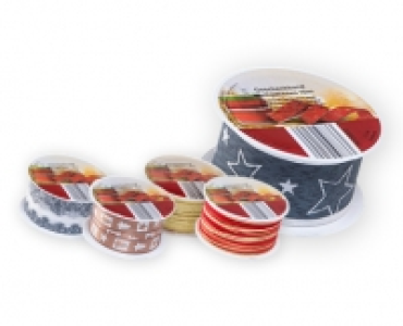 Weihnachtliches Geschenkband