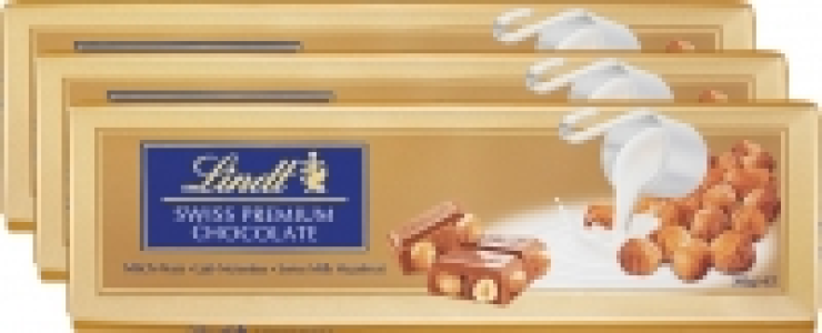 Lindt Goldtafeln Milch-Nuss