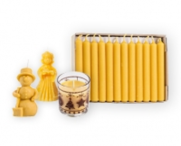 Weihnachtliche Bienenwachskerze CHF 4.99