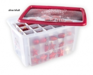 EASY HOME® Weihnachtsschmuck-Aufbewahrungsbox
