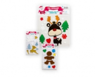 Aldi Suisse  MY LIVING STYLE Gel-Weihnachtssticker