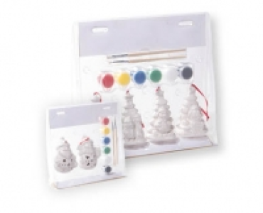 Winterfigurchen zum Selbstbemalen