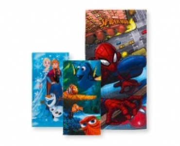 DISNEY FROZEN/DORY/MARVEL ULTIMATE SPIDER-MAN Badetuch