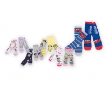 DISNEY FROZEN/VAIANA/CARS/MINIONS Kinder-Söckchen