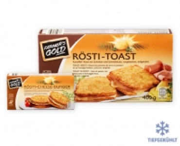 FARMERS GOLD Rösti-Cheese-Burger/-Toast