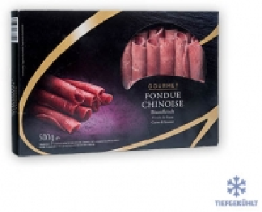 GOURMET Fondue Chinoise Bisonfleisch
