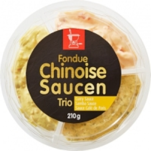 Saucen f&uuml;r Fondue Chinoise