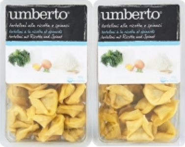Umberto Tortelloni mit Ricotta und Spinat
