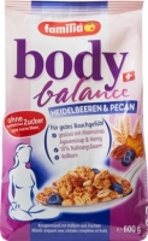 familia M&uuml;esli Body Balance Heidelbeeren & Pecan