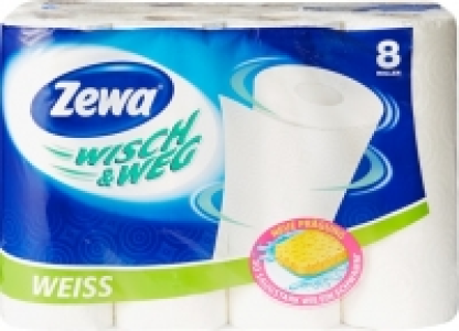 Denner  Zewa Wisch & Weg Haushaltspapier Weiss