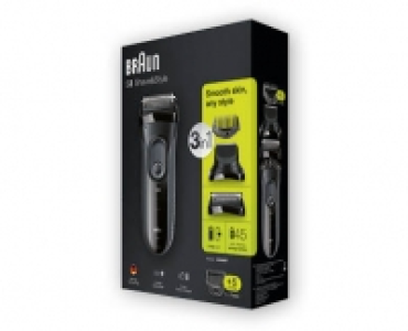 Aldi Suisse  BRAUN Rasierer Series 3 Shave&Style 300BT 3 in 1