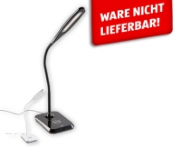 CASALUX LED-QI-Tischleuchte mit Ladefunktion und USB-Port