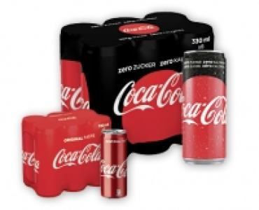 Aldi Suisse  COCA-COLA® Classic oder Zero Dosen