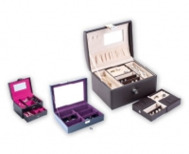 Aufbewahrungsbox Schmuck-/Uhrenkassette