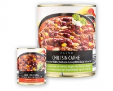 ALINO Chili con/sin carne CHF 2.99