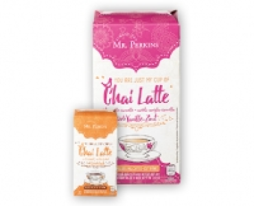 Aldi Suisse  FINEST TEA MR. PERKINS Chai Latte