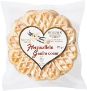 Schuhs Herzwaffeln