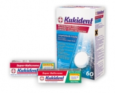 KUKIDENT Haftcrème/Reinigungstabs CHF 3.99