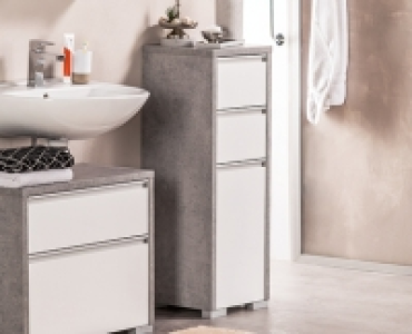 LIVING STYLE Badezimmer-Seitenschrank