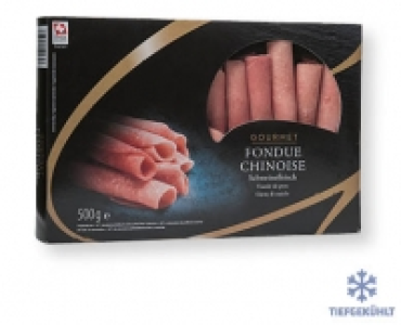 GOURMET Fondue Chinoise Schweinefleisch