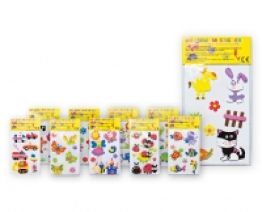 Moosgummi-Sticker