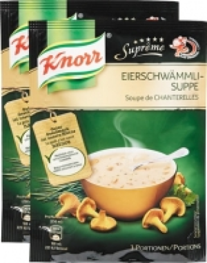 Knorr Suppe Suprême Eierschwämmli CHF 3.95