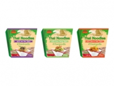 Thai-Nudeln mit Sauce