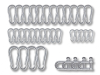 Karabiner-/ Schäkelhaken-Set