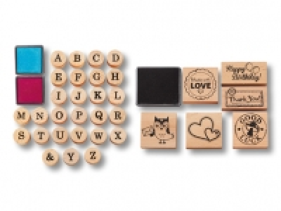Stempel-Set, 29-teilig/ 7-teilig