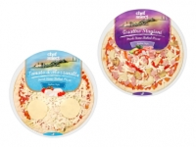 Pizza Tomate-Mozzarella/ 4 Stagioni