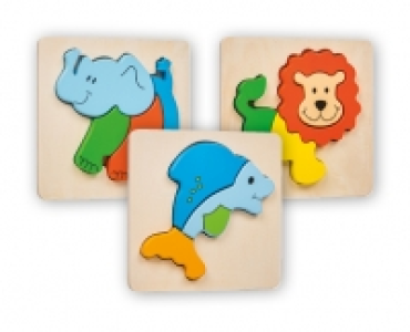 TOYLINO Kleinkinder-Holzpuzzle