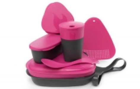 Outdoor-Geschirrset Meal Kit fuchsia