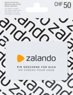 Zalando-Geschenkkarte im Wert von CHF 50.