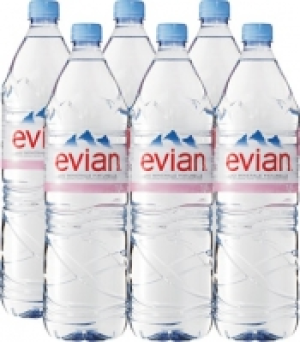 Evian Mineralwasser CHF 3.65