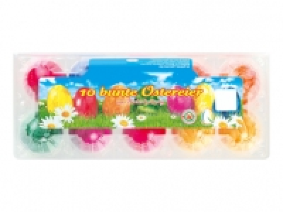Bunte Eier aus Bodenhaltung CHF 2.22