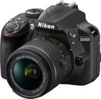 MediaMarkt  Nikon D3400 + AF-P DX 18-55 mm VR - Spiegelreflexkamera - 24.2 MP - Sc