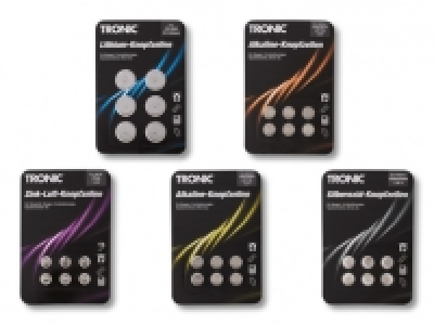 Knopfzellen Sortiment, 6er CHF&nbsp;2.49