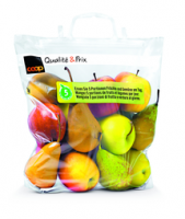 Coop  Tragtasche füllen mit diversen Äpfeln und Birnen (exkl. Bio), Klasse 1