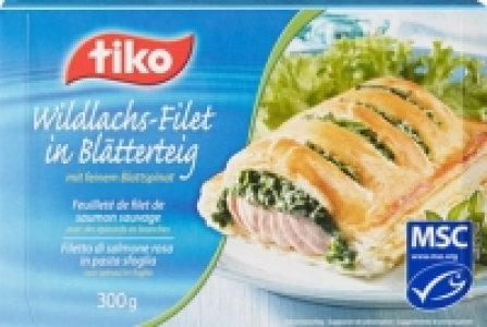 Tiko Wildlachs-Filet in Bl&auml;tterteig CHF&nbsp;3.75