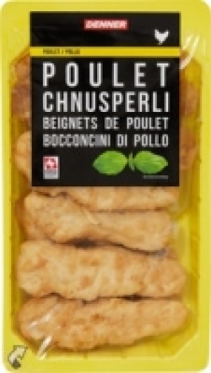 Denner Pouletchnusperli CHF 5.95