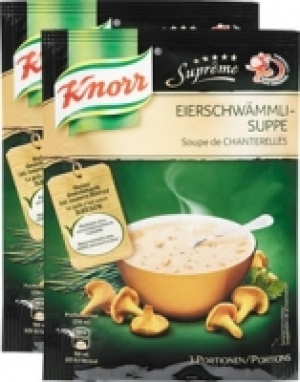 Knorr Suppe Suprême Eierschwämmli CHF 3.90