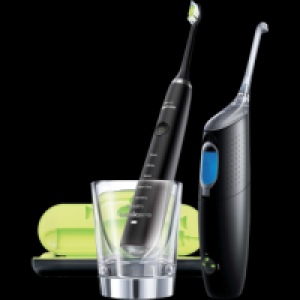 PHILIPS DiamondClean - Elektrische Zahnbürste + Sonicare AirFloss Ultr
