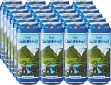 Appenzeller Bier Quöllfrisch hell CHF 27.30