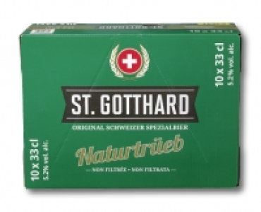 Aldi Suisse  ST. GOTTHARD Bier naturtrueb