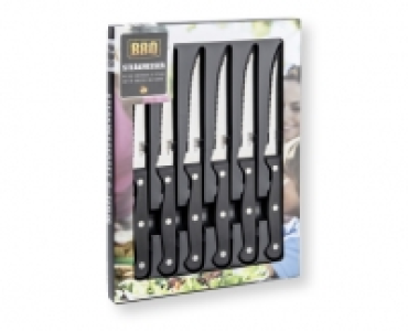 BBQ Steakmesser-Set, 6-teilig CHF 5.99