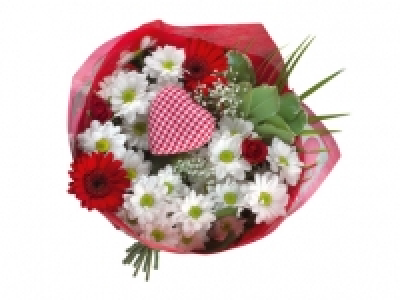 Muttertagsstrauss mit Herzstecker CHF&nbsp;12.99