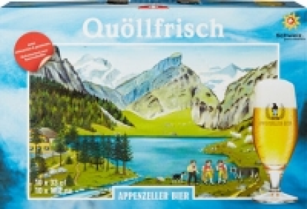 Appenzeller Bier Quöllfrisch hell CHF 8.75