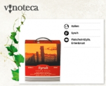 BAG-IN-BOX Syrah dItalia CHF 6.49
