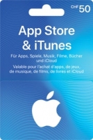Denner  iTunes-Geschenkkarte im Wert von CHF 50.