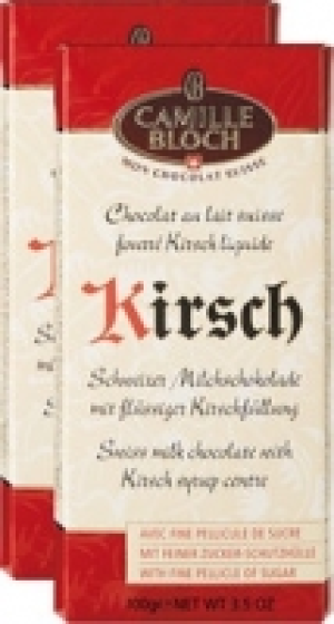 Camille Bloch Tafelschokolade CHF 3.95